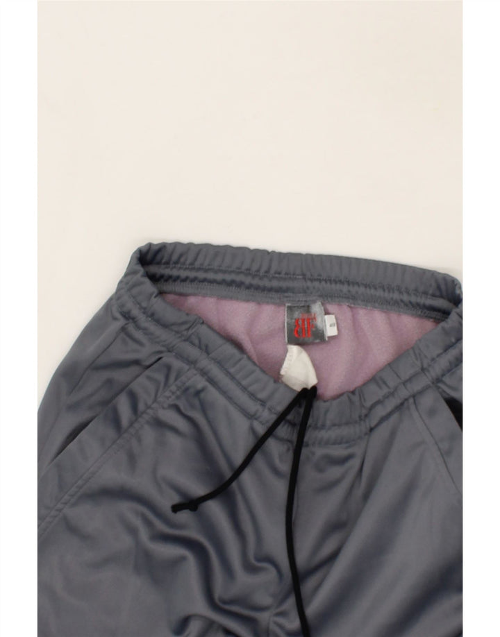 BELFE Womens Tracksuit Trousers IT 48 XL  Grey Colourblock Polyester Vintage Belfe and Second-Hand Belfe from Messina Hembry 