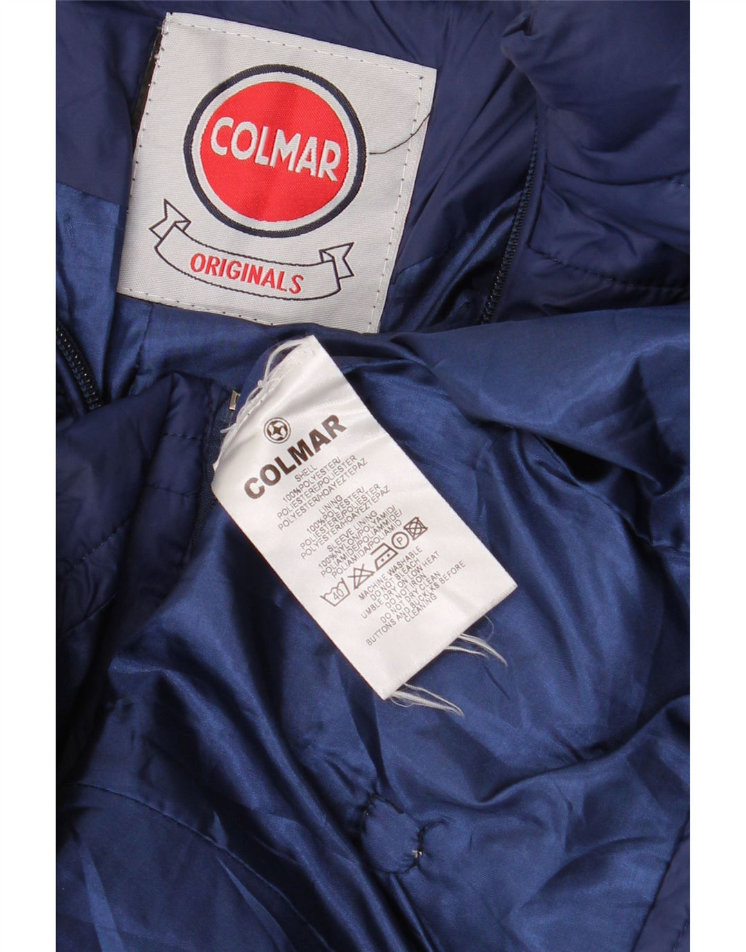 Giacca imbottita da uomo Colmar UK 38 poliestere medio blu navy