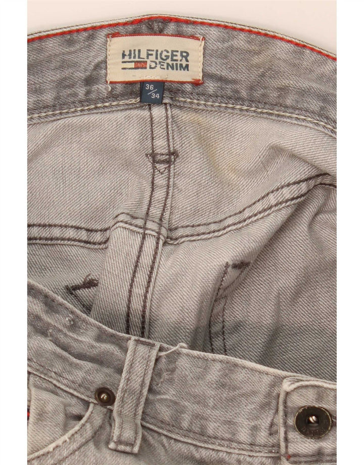 Tommy Hilfiger Mens Slim Jeans W36 L34 Grey