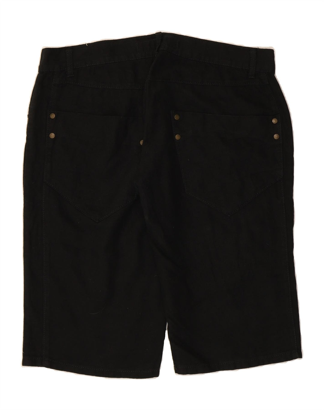 RICHMOND Mens Bermuda Shorts W34 Large Black Cotton Vintage Richmond and Second-Hand Richmond from Messina Hembry 