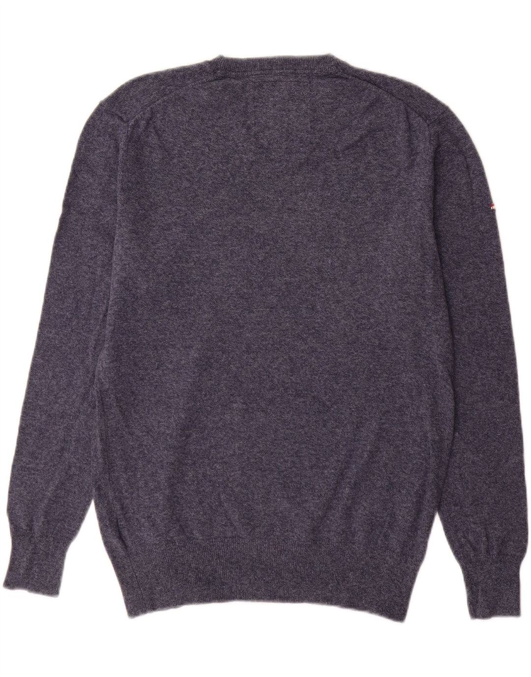 Superdry Mens Crew Neck Jumper Sweater Medium Navy Blue Cotton