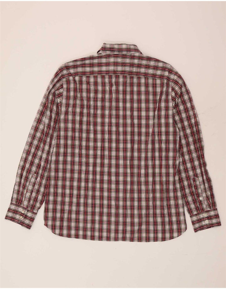 Tommy Hilfiger Chemise Homme XL Rouge Carreaux Coton