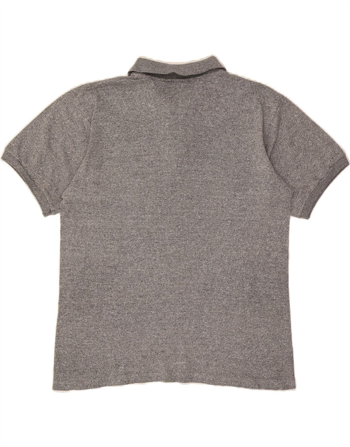 CHAMPION Mens Polo Shirt Large Grey Flecked Classic Vintage Champion and Second-Hand Champion from Messina Hembry 