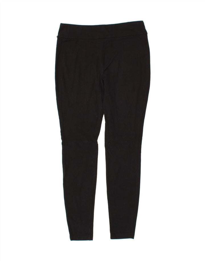 EDDIE BAUER Womens Tall Leggings UK 14 Medium  Black Cotton Vintage Eddie Bauer and Second-Hand Eddie Bauer from Messina Hembry 