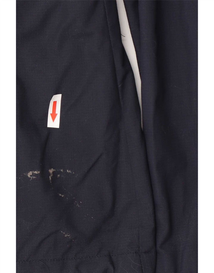 Jaqueta de chuva feminina Superdry UK 14 médio azul marinho nylon