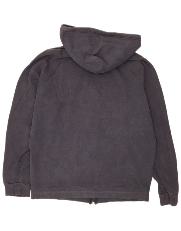 Under Armour Mens Cold Gear Zip Hoodie Sweater Medium Navy Blue Cotton