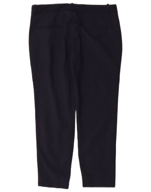 Женские узкие брюки чинос Zara, большие W30 L27, темно-синие