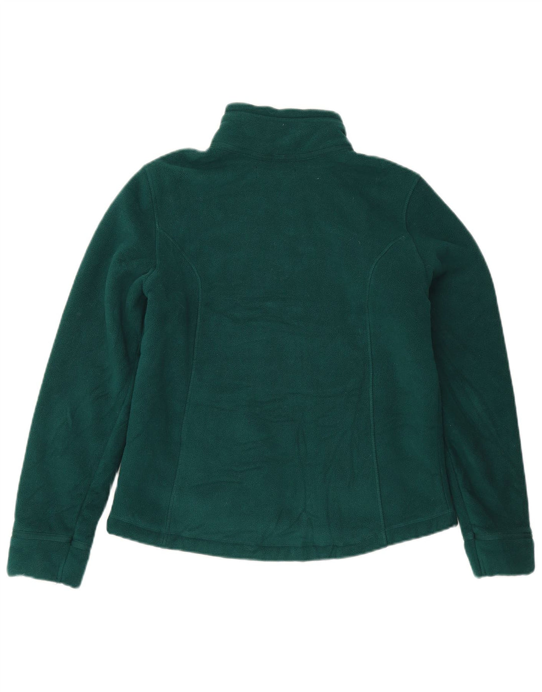 Marks & Spencer Γυναικείο Fleece Jacket UK 12 Medium Green Polyester