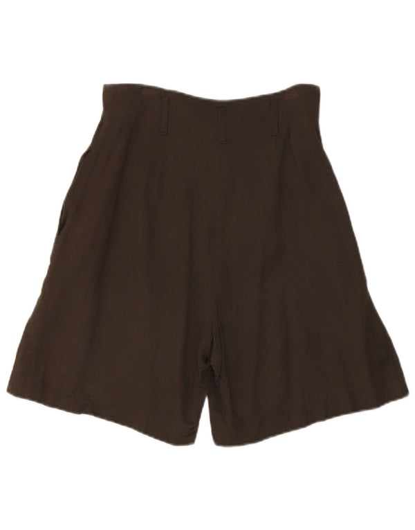 Penny Black Pantaloni scurți casual pentru femei cu talie înaltă UK 10 Small W26 Brown