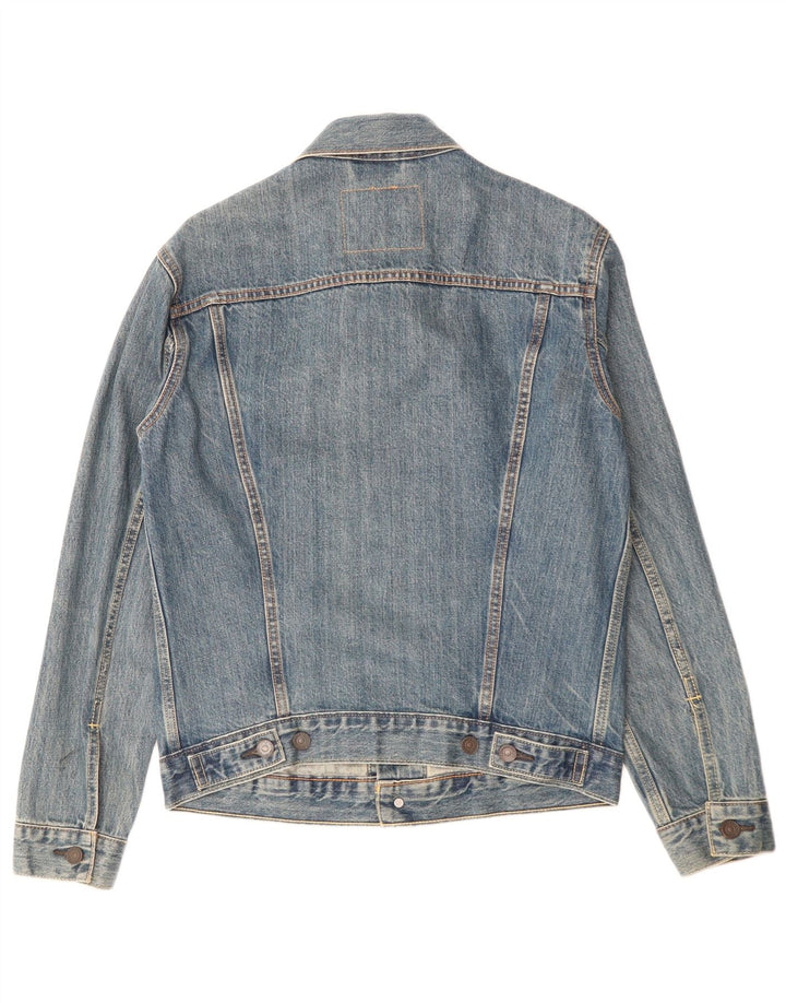 Levi's Mens Denim Jacket UK 36 Small Blue Cotton