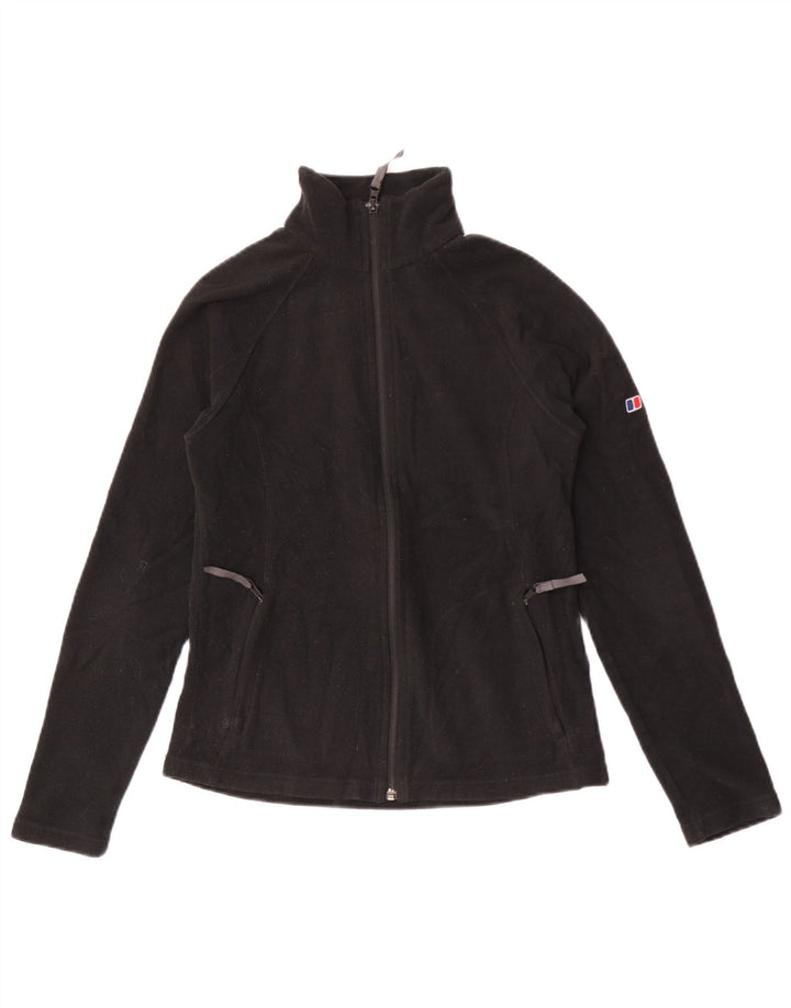 Berghaus Fleecejakke til kvinder UK 8 Lille sort polyester