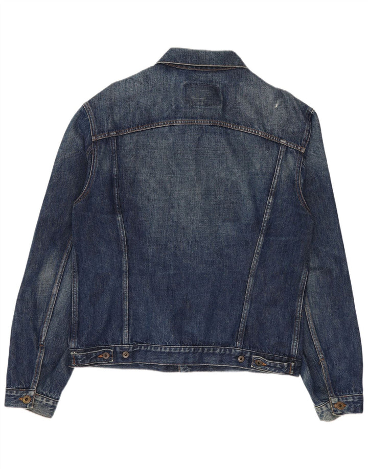 MET Womens Denim Jacket UK 20 2XL Blue Cotton