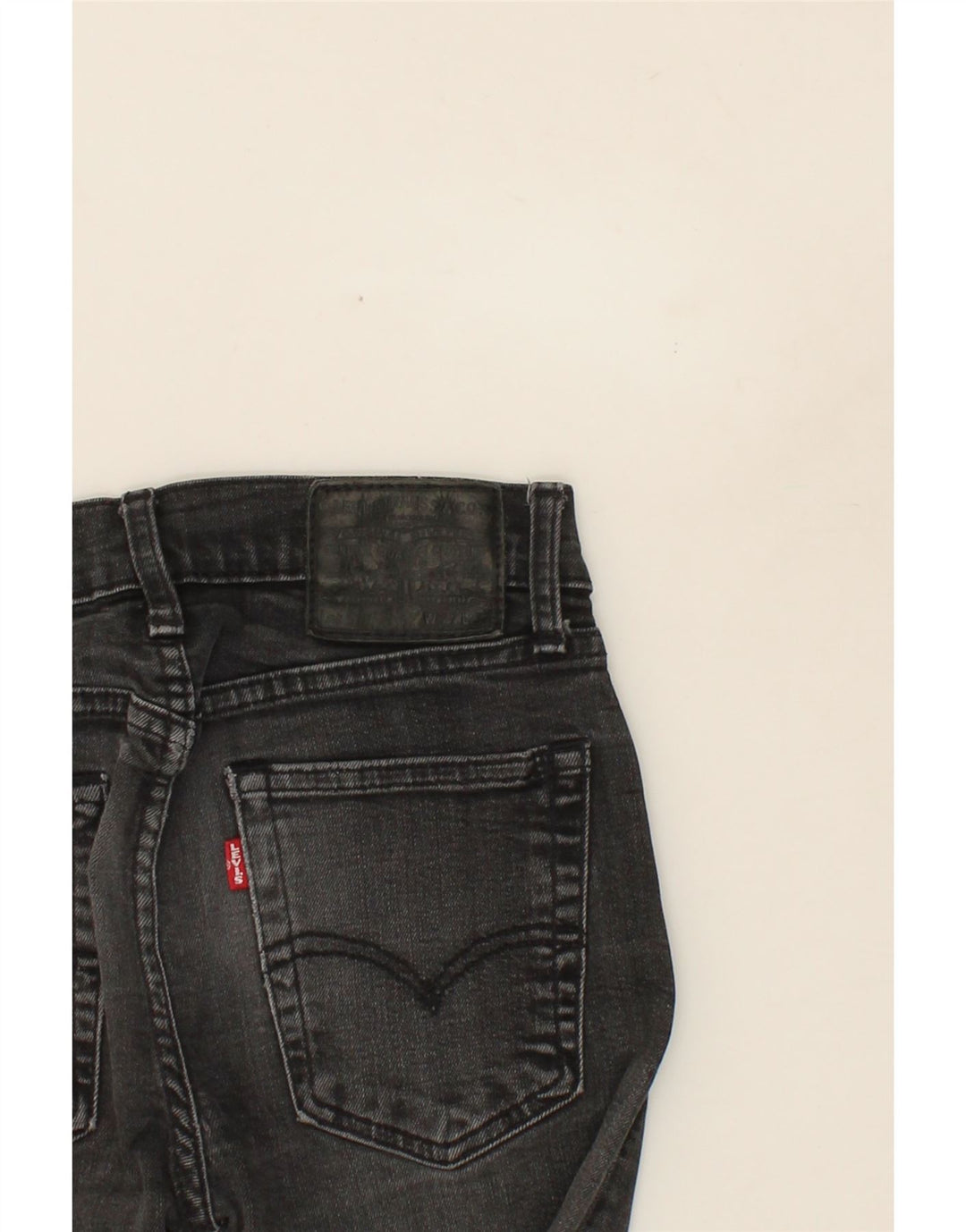 LEVI'S Womens 510 Skinny Jeans W27 L32 Grey Vintage Levi's and Second-Hand Levi's from Messina Hembry 