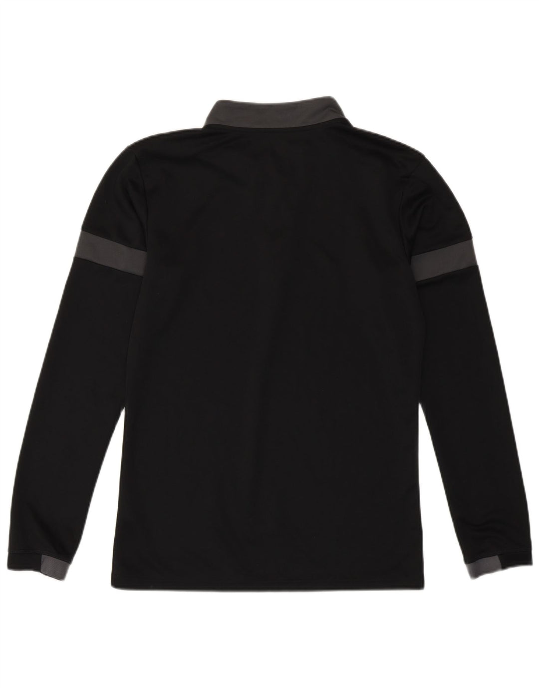 Puma Herre Zip Neck Pullover Træningsdragt Top Lille Sort Colourblock Polyester