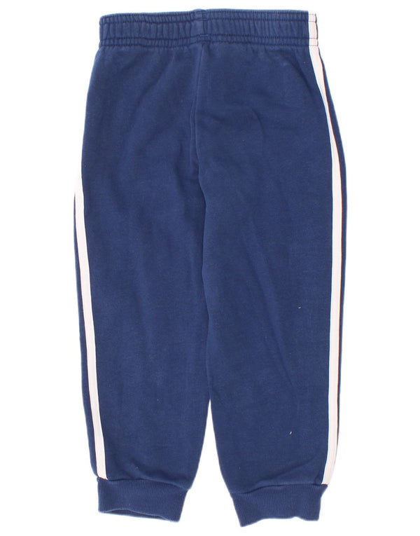 Adidas Pantalon de survêtement Joggers bébé fille 18-24 mois en coton bleu marine