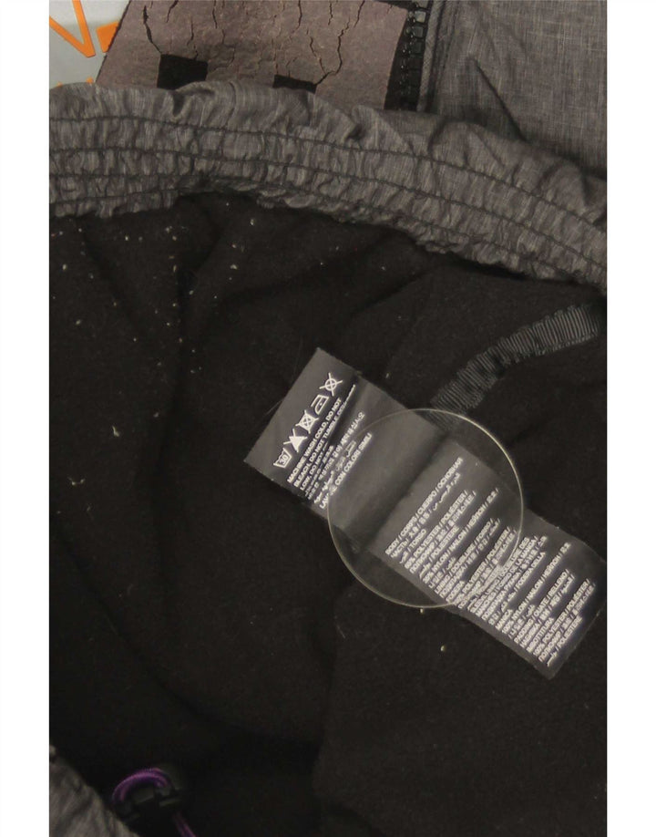 Superdry Veste matelassée graphique pour femme UK 6 XS Gris Polyester