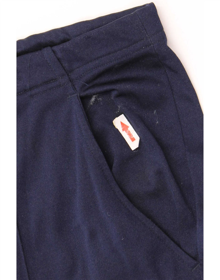 Sergio Tacchini Mens Tracksuit Trousers IT 52 XL Navy Blue Polyamide