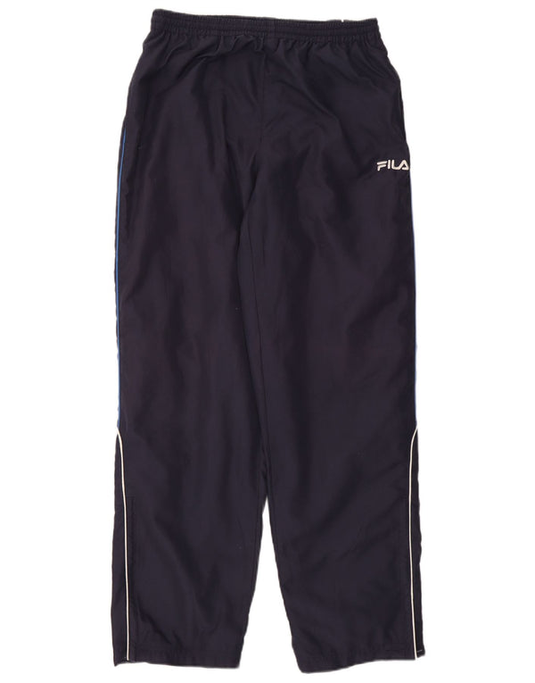 Fila Mens Tracksuit Trousers Large  Navy Blue Polyester