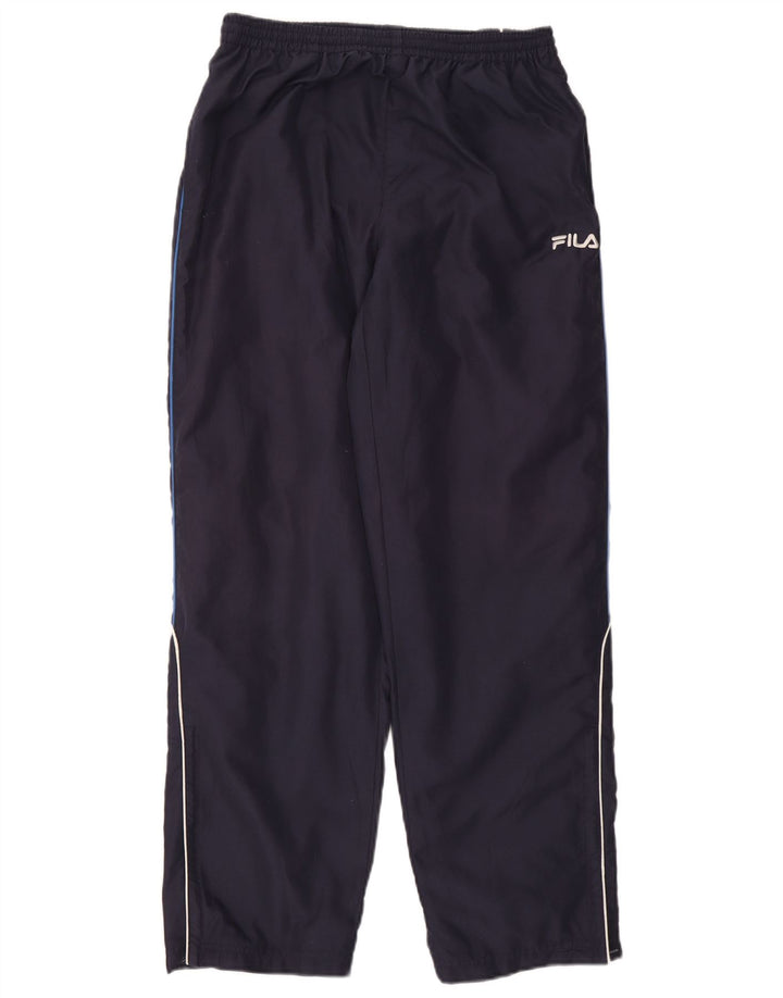 Fila Mens Tracksuit Trousers Large  Navy Blue Polyester