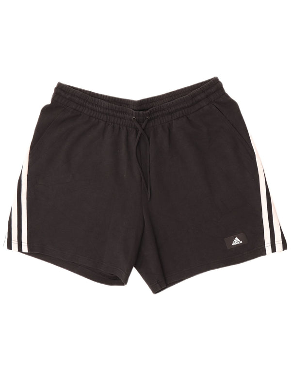 Pantaloncini sportivi da uomo Adidas 2XL cotone nero