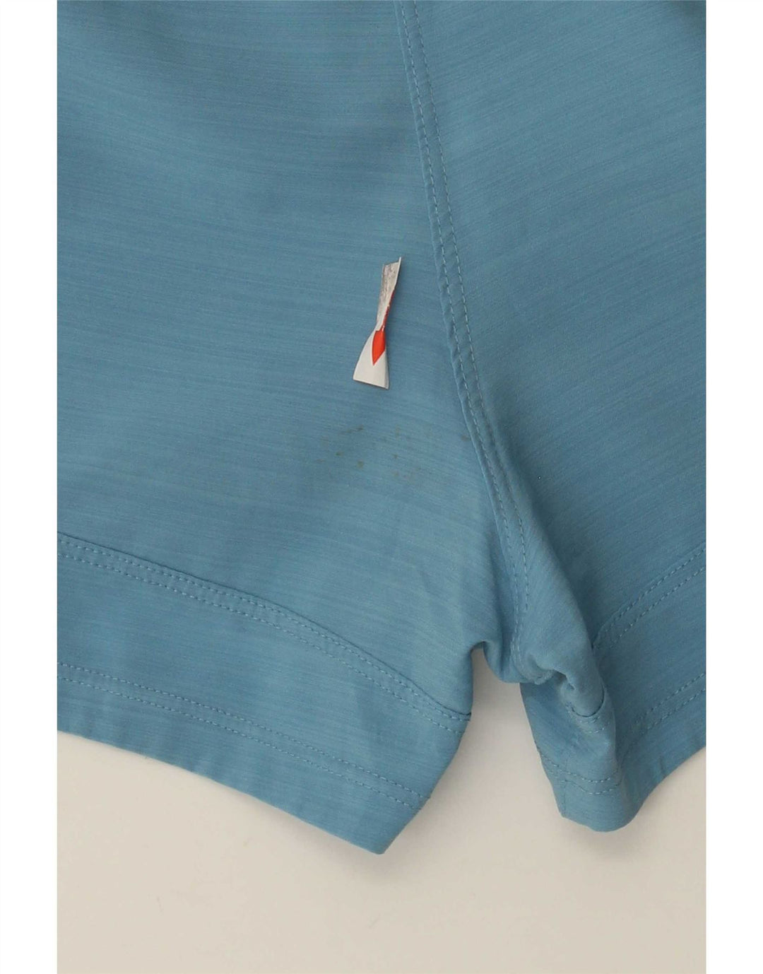 Adidas Womens Sport Shorts UK 8/10 Small Blue Polyester