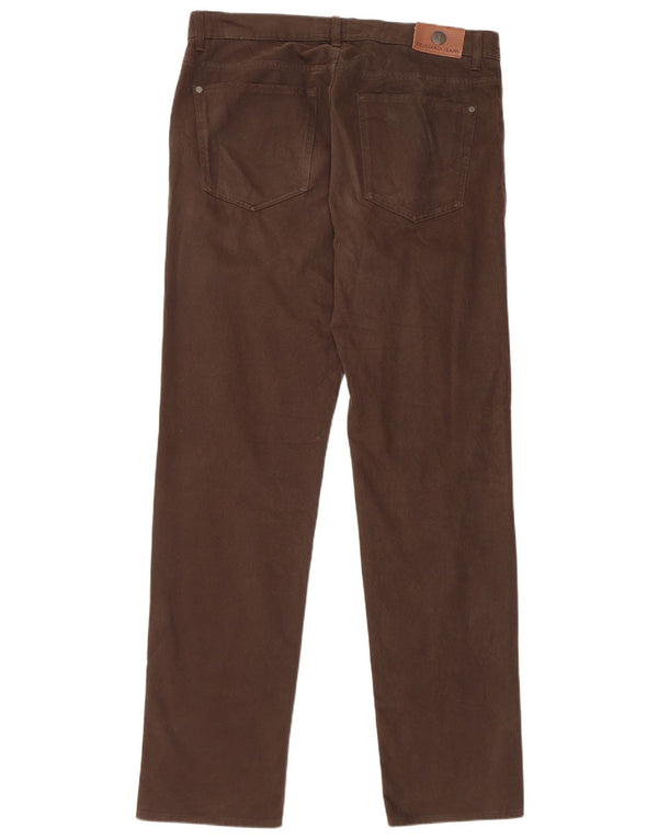 Trussardi Pantalon Casual Droit W36 L34 Marron Homme