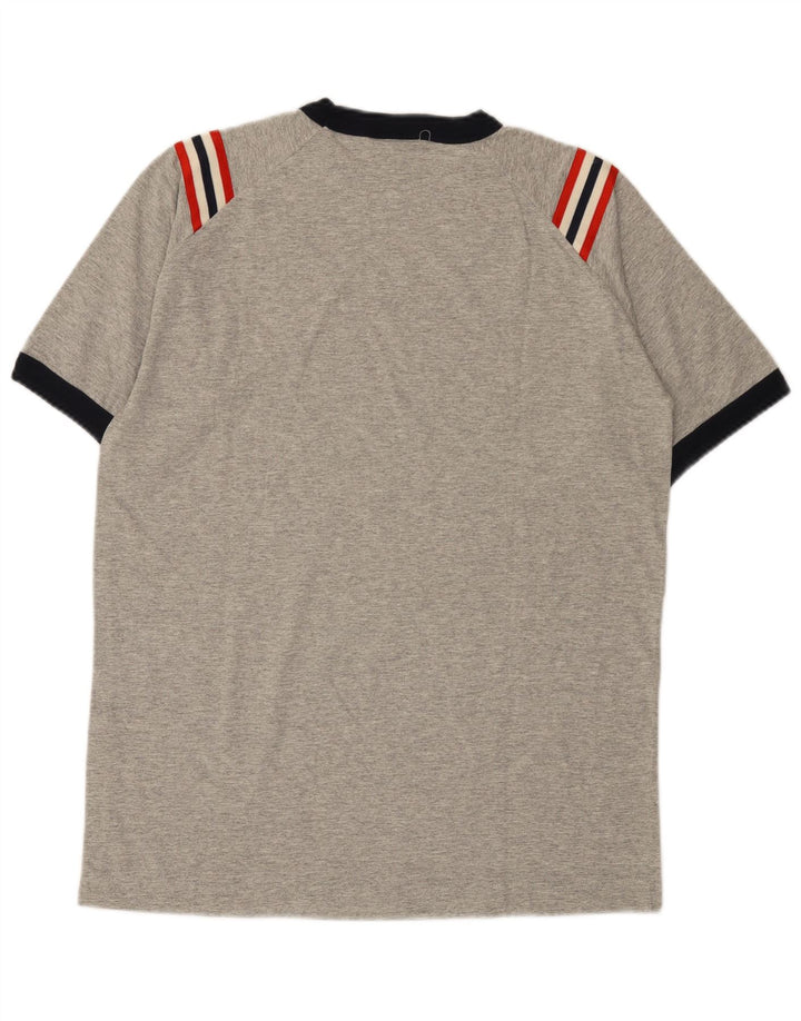 Lee Herre T-Shirt Top Medium Grå Bomuld