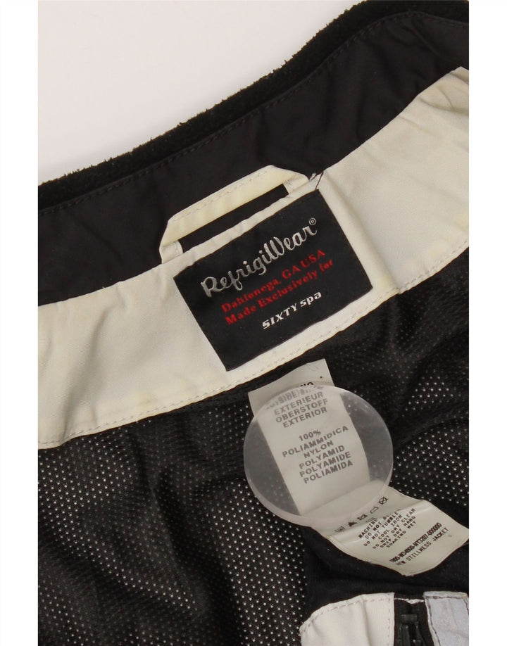 Refrigiwear Womens Rain Jacket UK 14 Large White Polyamide