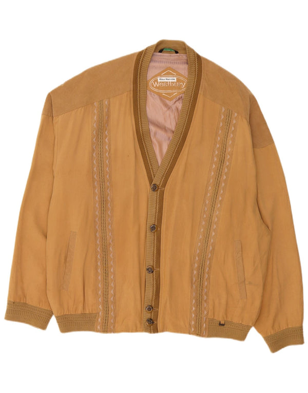WESTBURY Herren Bomberjacke UK 44 2XL Beige