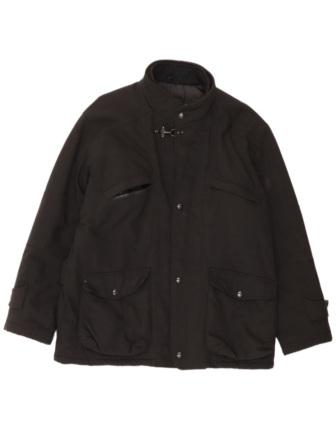 Jaqueta utilitária masculina Fay UK 42 XL preta