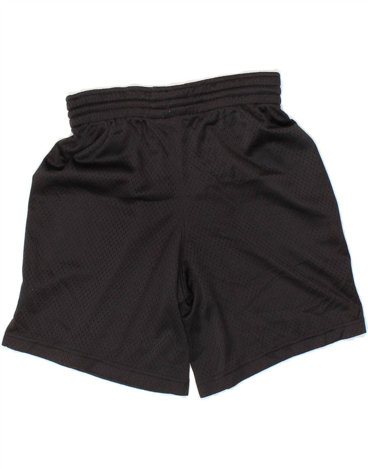 CHAMPION Boys Sport Shorts 11-12 Years  Black Polyester Vintage Champion and Second-Hand Champion from Messina Hembry 