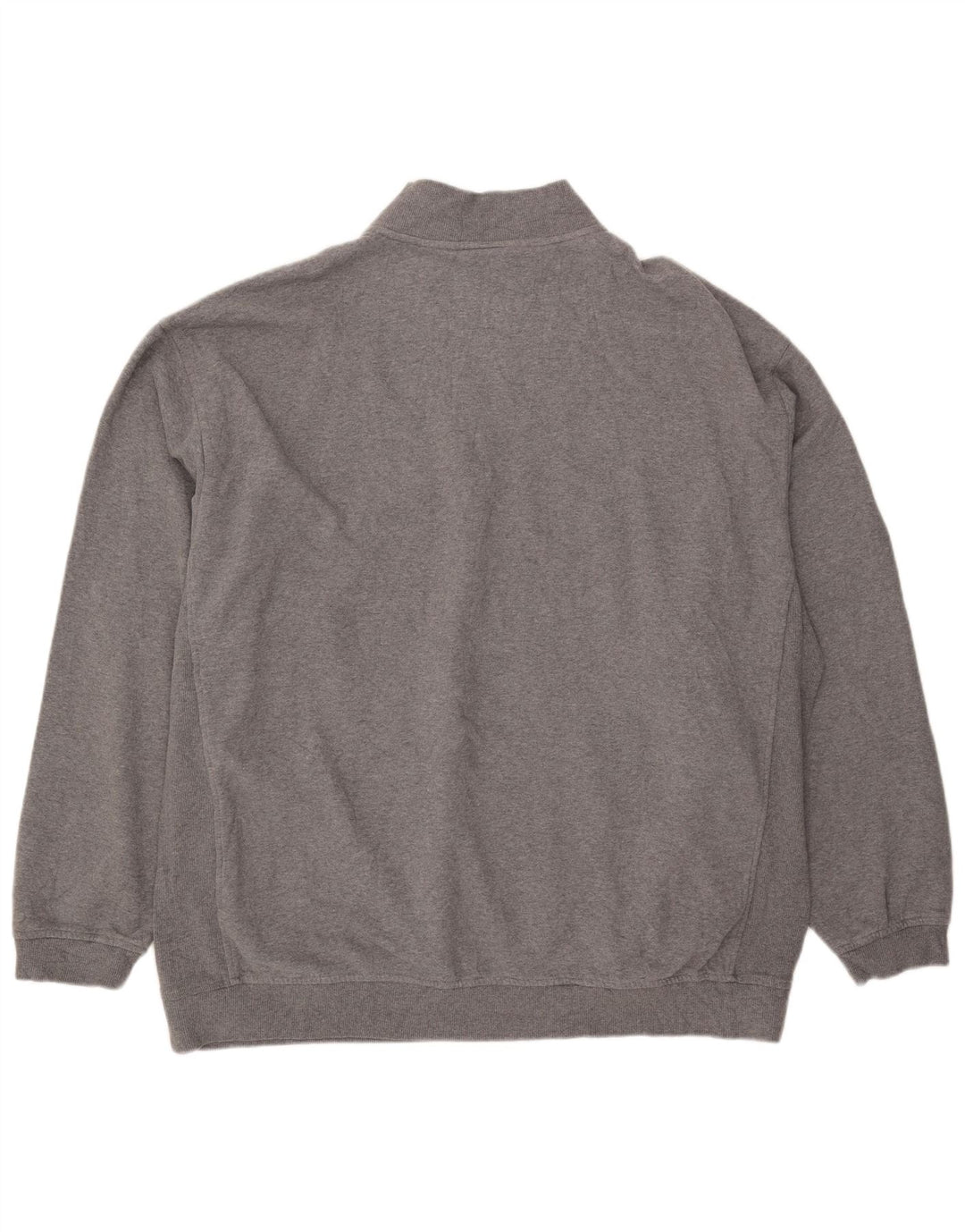 Nike Sweatshirt med lynlås til mænd 3XL grå bomuld