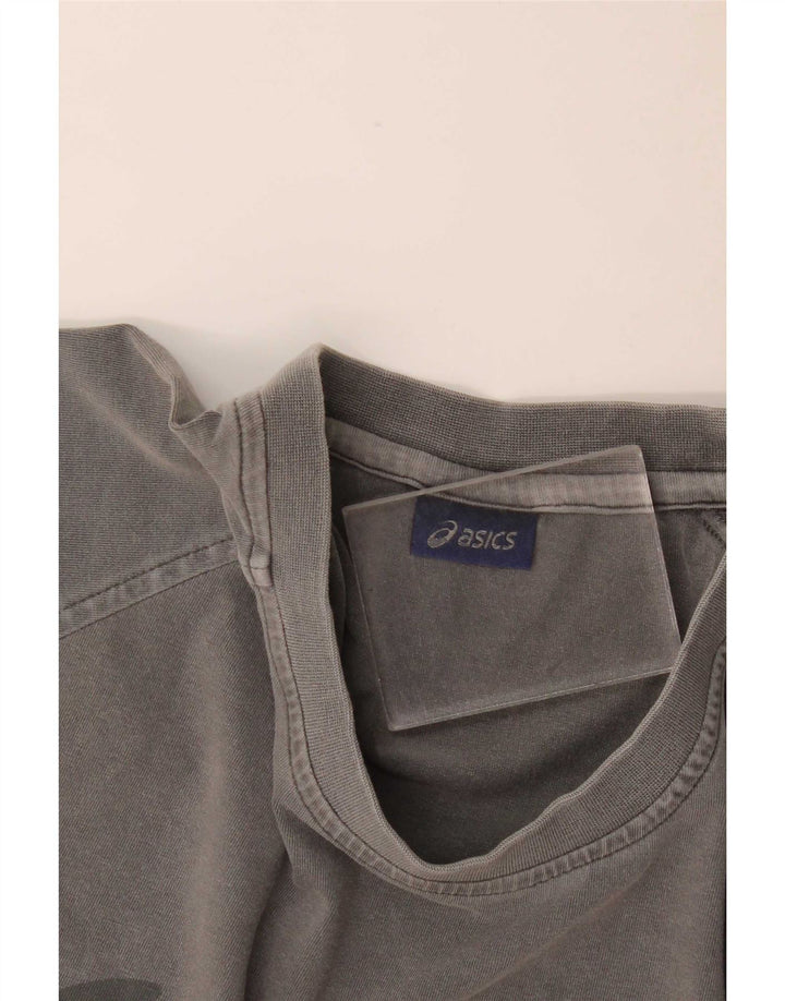 Maglietta grafica da uomo Asics Top XL Grigia