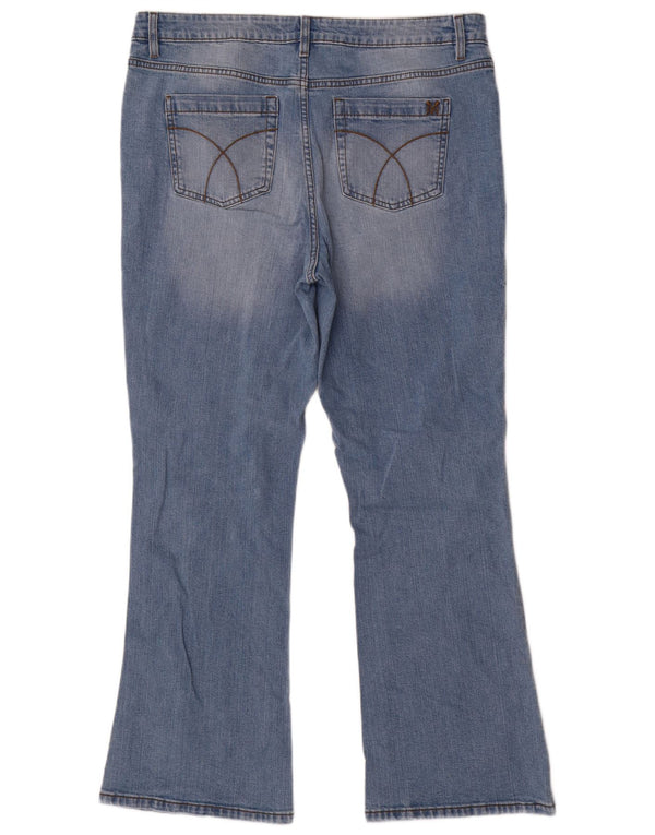 Crew Clothing Dame Bootcut Jeans UK 16 Large W36 L31 Blue Cotton