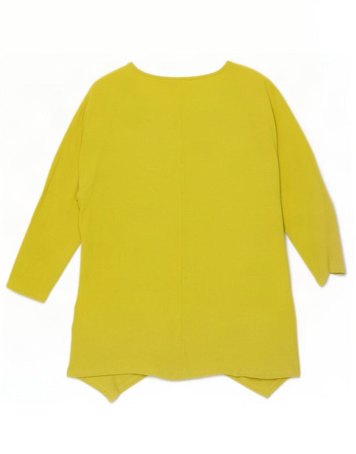 Phase Eight Tunique surdimensionnée à manches 3/4 pour femme UK 10 Small Jaune