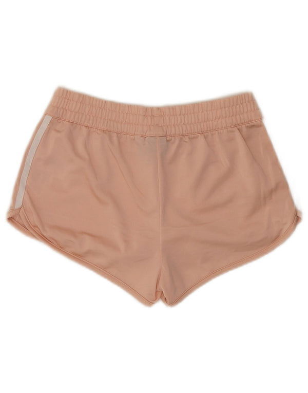 Adidas Damen Sportshorts UK 10 Small Rosa Polyester