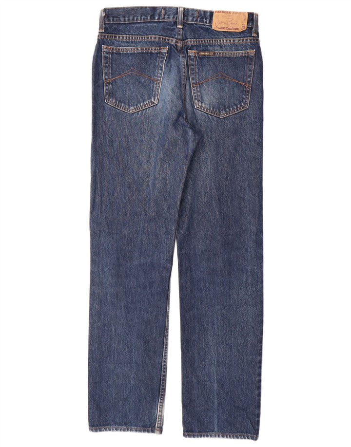 Carrera Mens Straight Jeans W32 L33 Blue