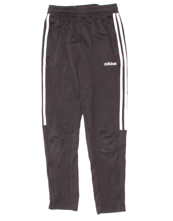 Adidas Pantalon de Survêtement Climalite Garçon 11-12 Ans Noir Polyester