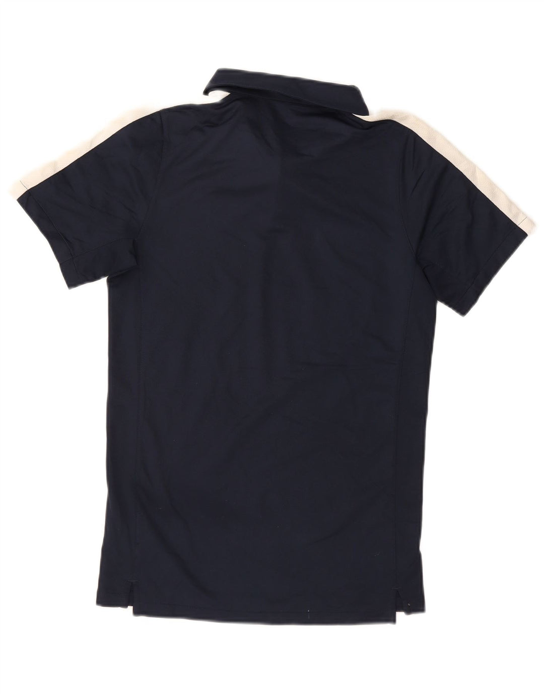 NIKE Mens Dri Fit Polo Shirt Small Navy Blue Polyester