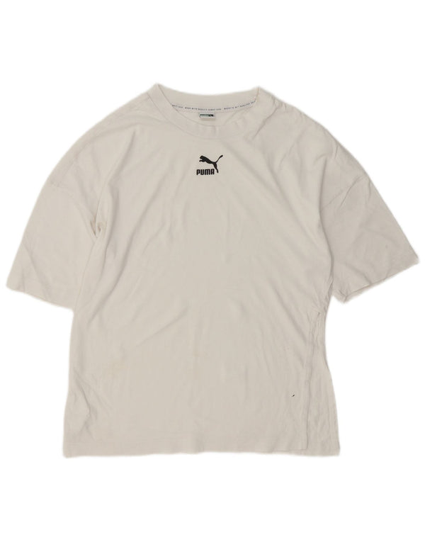 Camiseta Puma Hombre Top XS Blanco Algodón