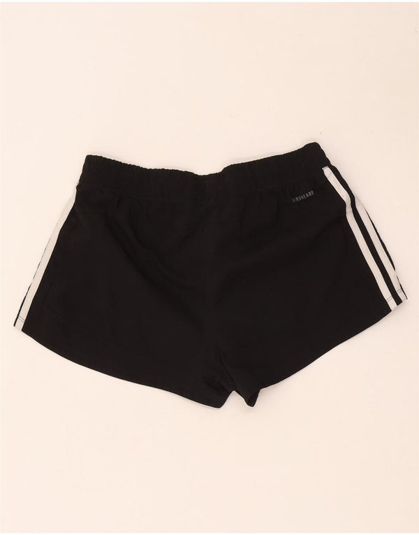 Adidas Womens Aeroready Sport Shorts UK 12/14 Médio Preto Poliéster
