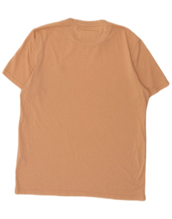 Lyle & Scott Herre T-shirt Top Medium Pink Polyester