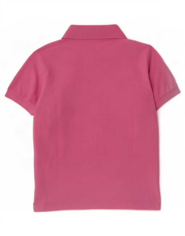 Kappa Dame Polo Shirt UK 10 Small Pink Bomuld