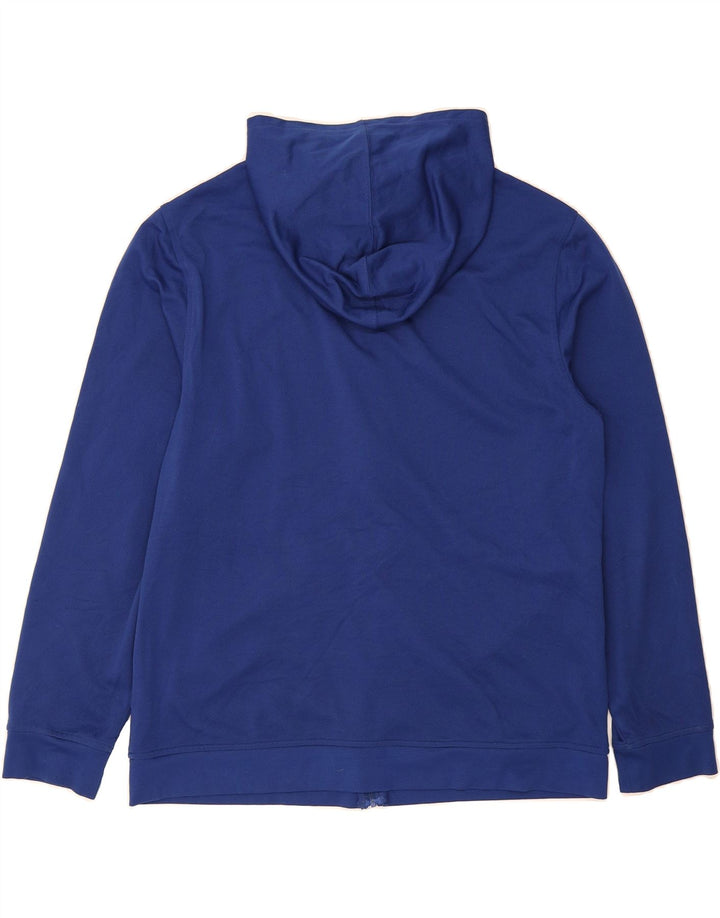 IZOD Mens Zip Hoodie Sweater Medium Blue Vintage Izod and Second-Hand Izod from Messina Hembry 