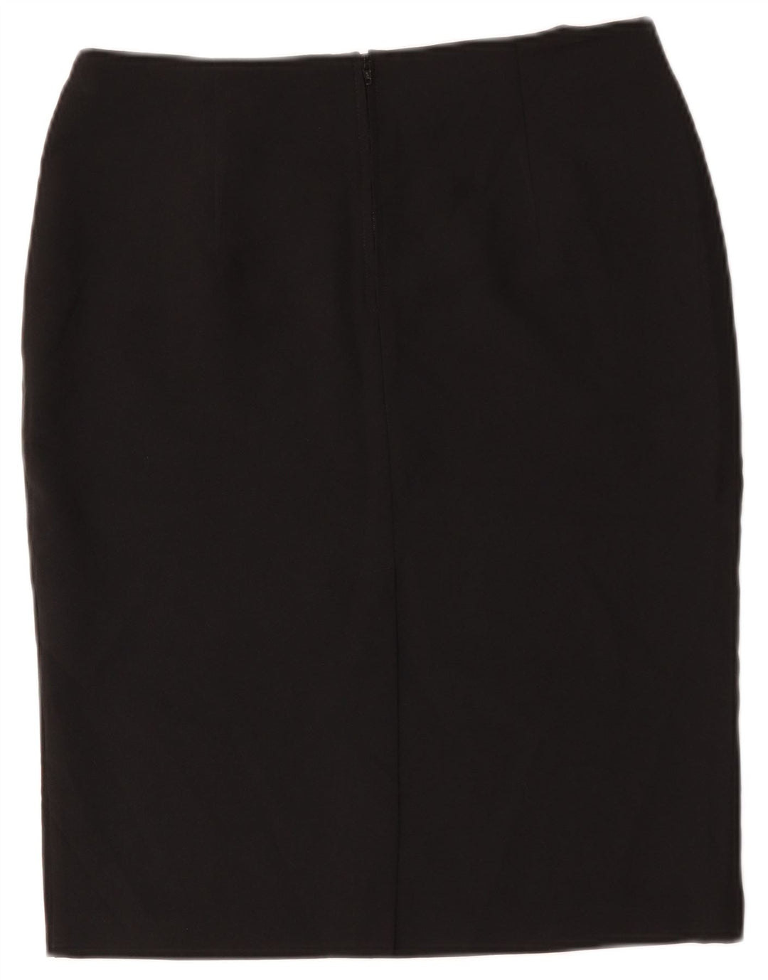 Marks & Spencer Womens Pencil Skirt UK 12 Medium W34 Black Polyester