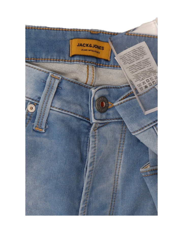 JACK & JONES Mens Regular Denim Shorts W30 Medium Blue Cotton Vintage Jack & Jones and Second-Hand Jack & Jones from Messina Hembry 