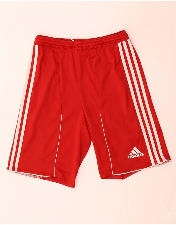 Adidas Boys Climacool Sport Shorts 13-14 Years Red Polyester
