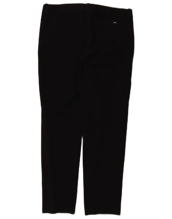 Pantaloni chino slim da donna Tommy Hilfiger US 4 Small W30 L27 cotone nero