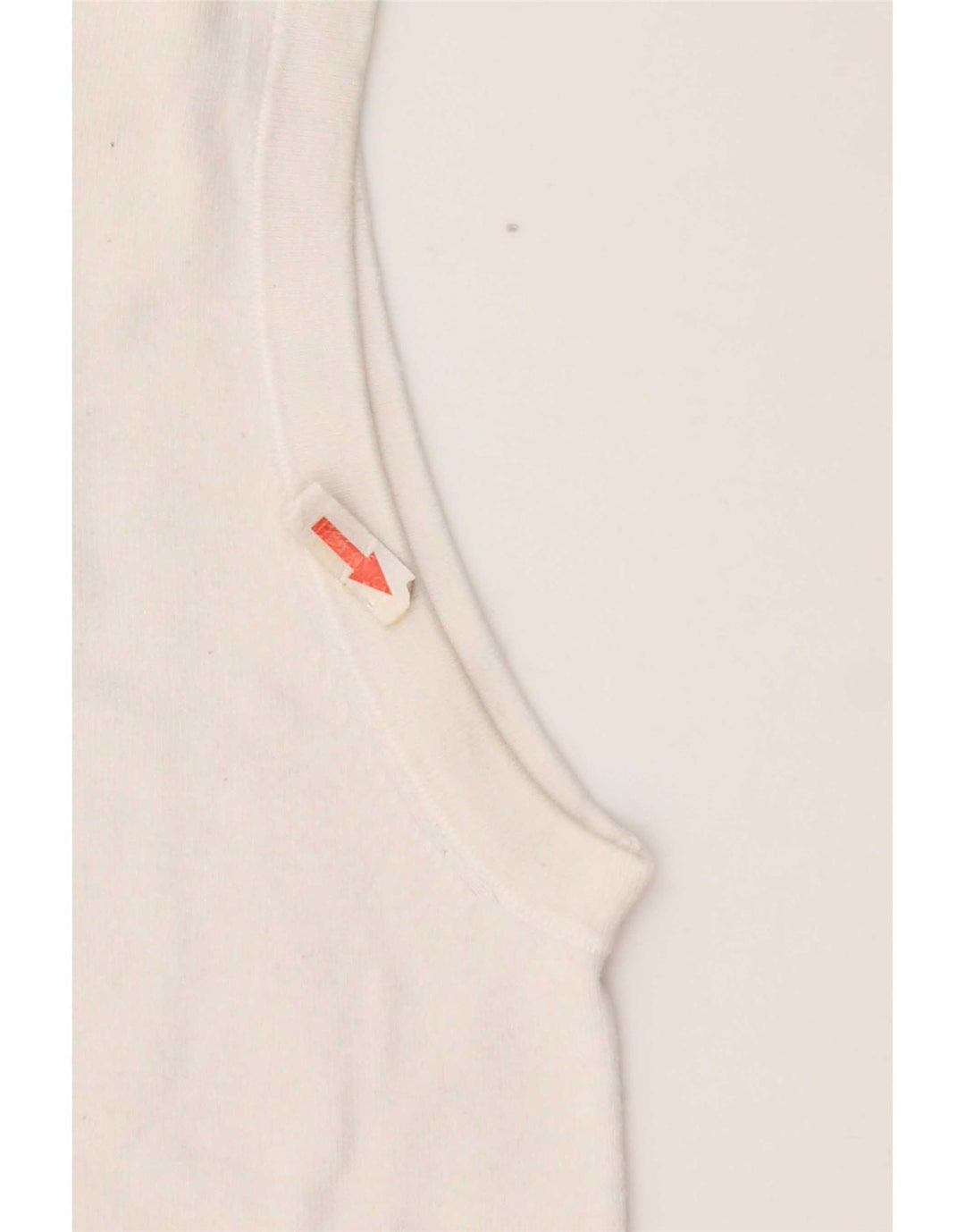 Canotta Donna Zara UK 12 Medio Bianco