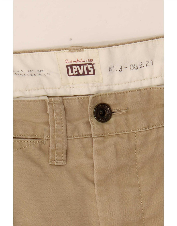 Levi's Mens Slim Chino Trousers W37 L33 Beige